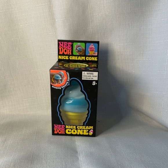 Schylling Other - NeeDoh Nice Cream Cone Squishy Toy - Blue & Yellow